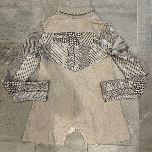 Free People Tan Knit Cardigan - Picture 3 of 3